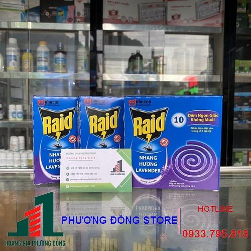 Nhang muỗi Raid